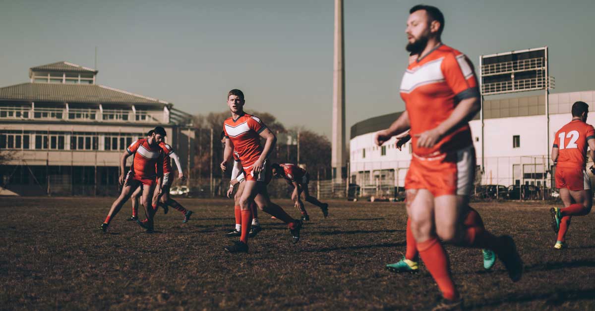 Rugby Players Running|COD Simple|Soccer Goalkeeper