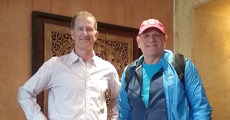 Scott Damman and Randy Huntington