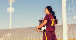 Single Sport Soccer Player
