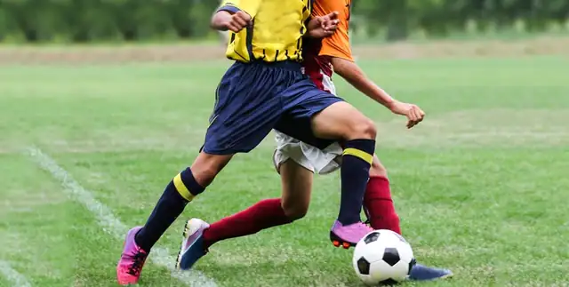 Soccer Speed Training|Example of Incorrect Shin Angle|Example of Correct Shin Angle|Bounding Drills