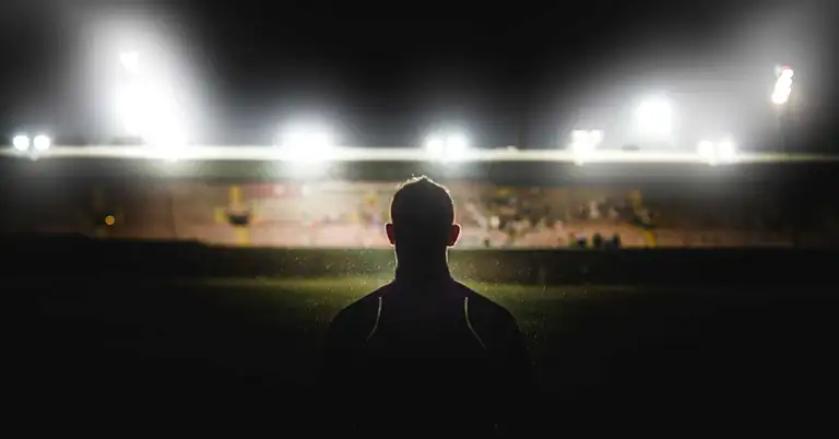 Soccer Stadium Night