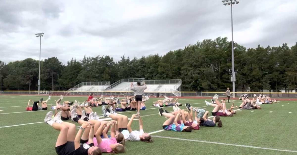 Softball Prep|Squat Distractions|Bear Crawl|DB Rows|Capture Flag|Med Ball Tag|Breathwork