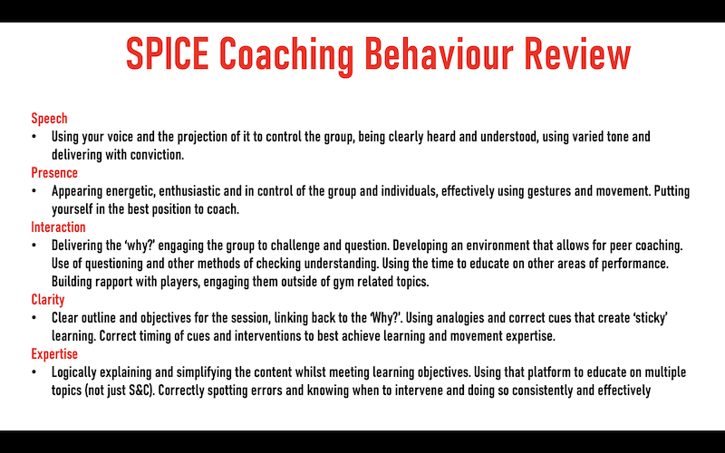 SPICE framework
