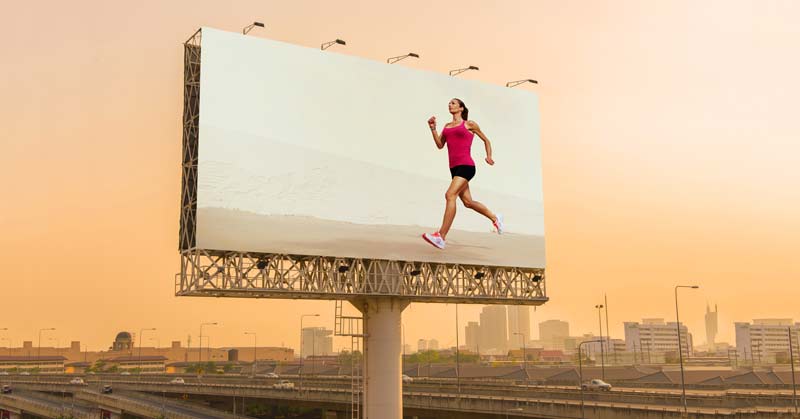 Sponsored Athlete on Billboard