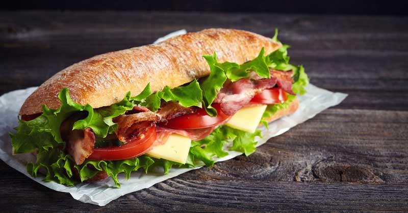 Fast Food Sandwich