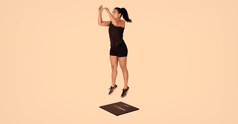 Swift Performance SpeedMat with Female Athlete|Vertical Jump Power|Drop Jump Video|5 Jump Video|Five Jump Test