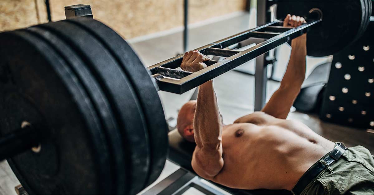 Swiss Bar Bench Press
