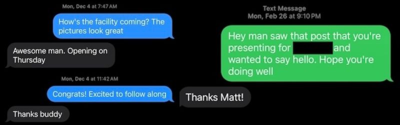 Coach Texting