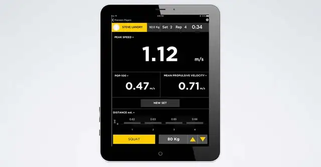 Velocity Based Training Tablet|Scott Damman and Randy Huntington|Assess 2 Perform App|Bar Sensei Assess 2 Perform App