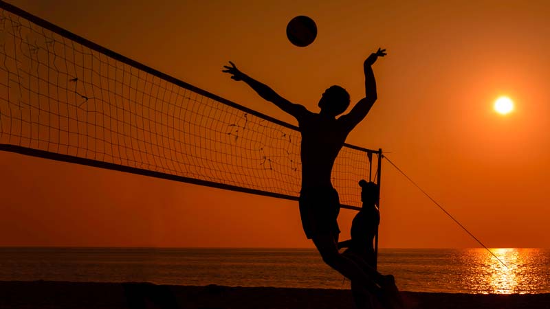 Volleyball Spike