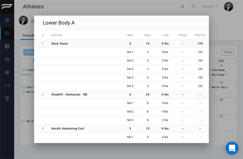 Workout Planner