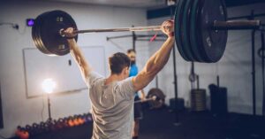 Young Male Powerlifter