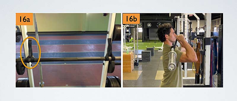 Barbell Strap Position