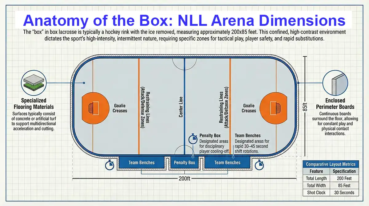 Lacrosse Box Dimensions