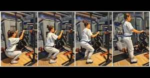 Female Weight Room Rack